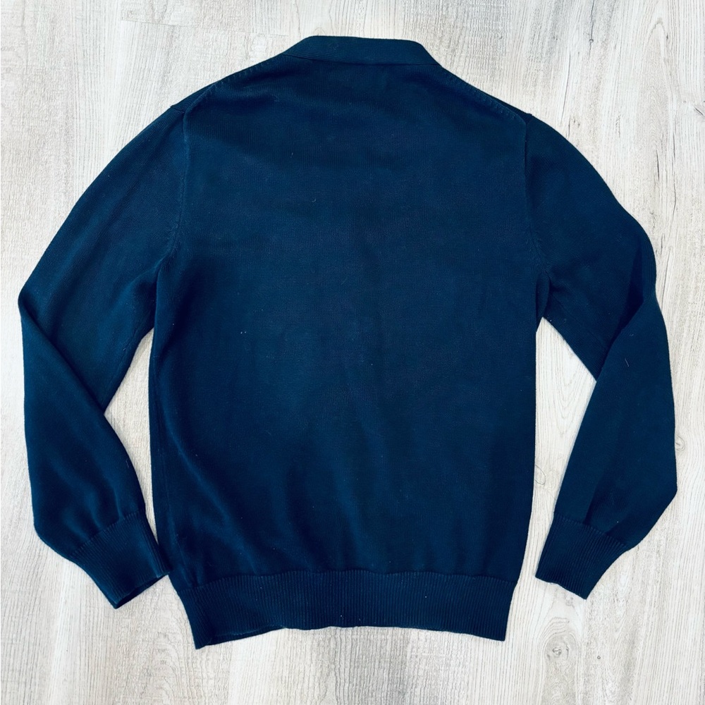 J.Crew Navy Cardigan Sweater Small - Picture 3 of 5